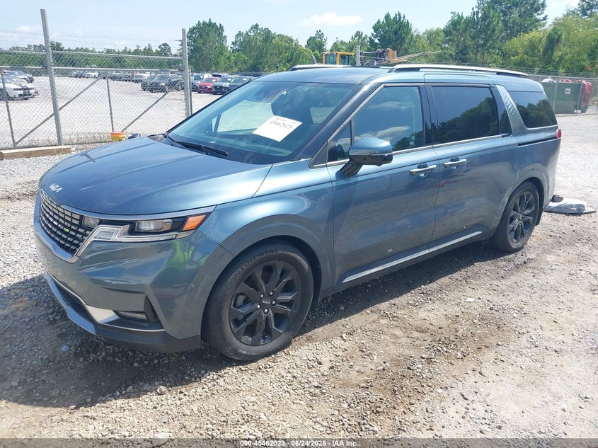 2024 Kia Carnival VIN KNDNE5H38R6333267 IAAI salvage auction — WATER/FLOOD, Junking Certificate (Mississippi), sold $4,550 on 2026-07-31 (photo 2)