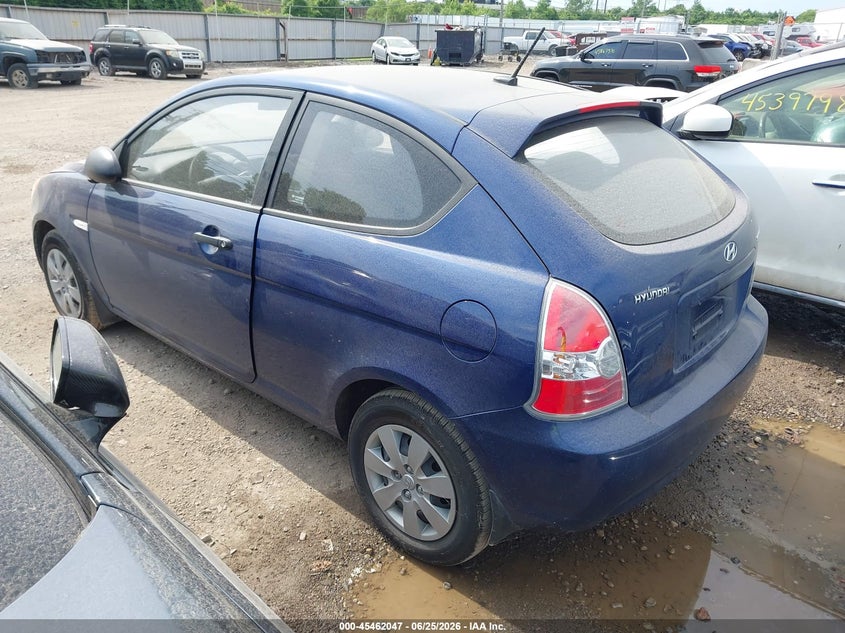 2009 Hyundai Accent VIN KMHCM36C59U120656 IAAI salvage auction — NORMAL WEAR, Original (Ohio), sold $475 on 2026-07-09 (photo 3)