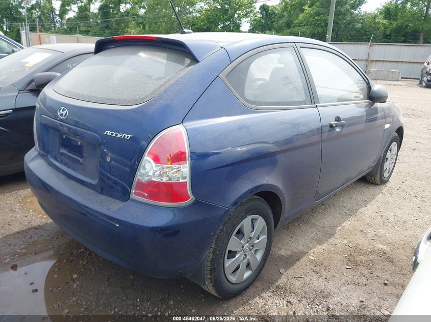 2009 Hyundai Accent VIN KMHCM36C59U120656 IAAI salvage auction — NORMAL WEAR, Original (Ohio), sold $475 on 2026-07-09 (photo 4)