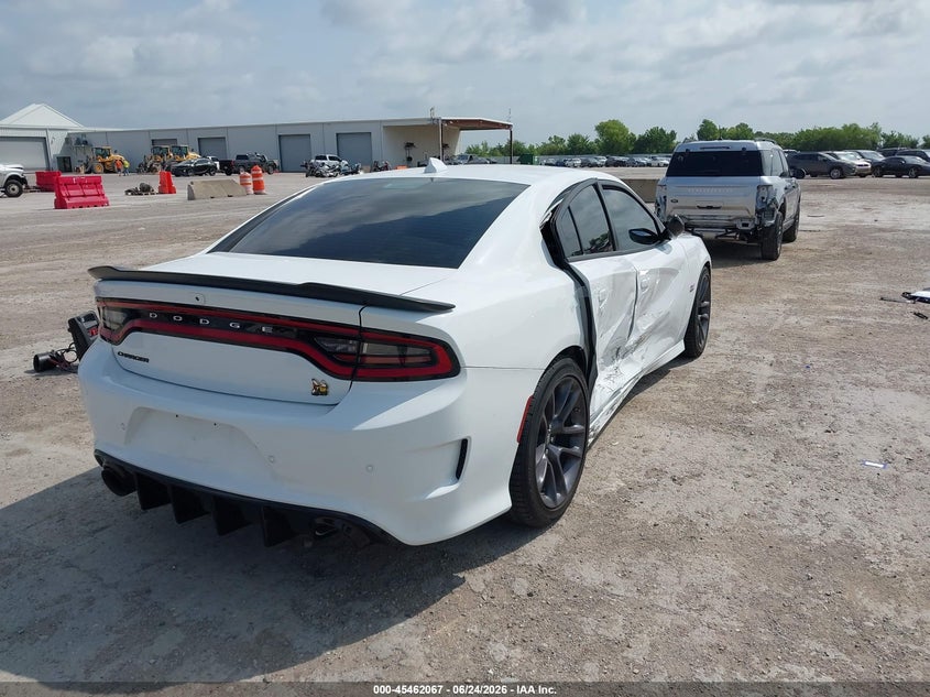 2023 Dodge Charger VIN 2C3CDXGJ8PH639469 IAAI salvage auction — RIGHT SIDE, Salvage Title, sold $20,200 on 2026-07-30 (photo 4)