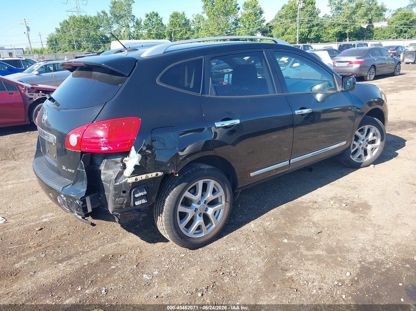 2012 Nissan Rogue VIN JN8AS5MV8CW410536 IAAI salvage auction — REAR END, Salvage (Ohio), sold $350 on 2026-07-08 (photo 4)