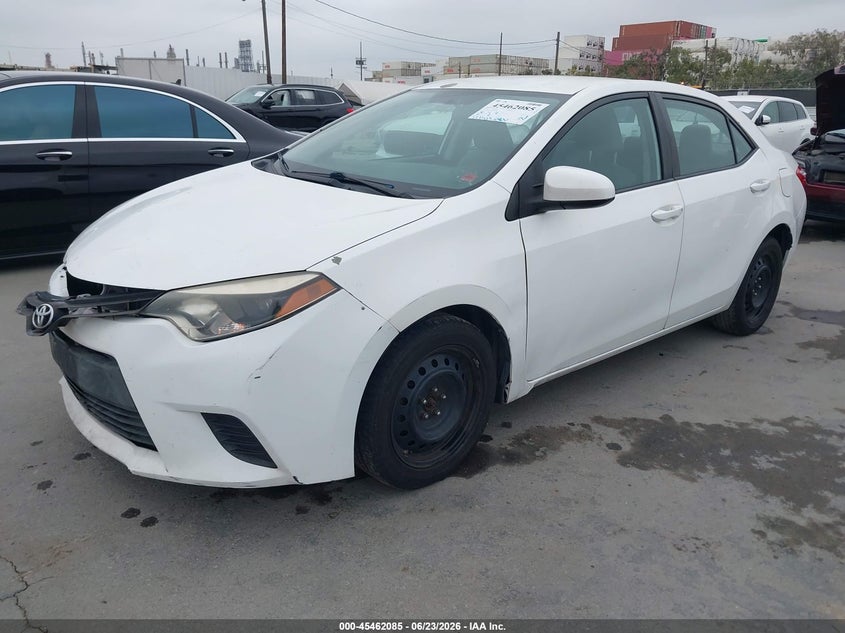 2014 Toyota Corolla VIN 5YFBURHE5EP080488 IAAI salvage auction — NORMAL WEAR, Clear - Dealer Only (California), sold $2,250 on 2026-07-29 (photo 2)