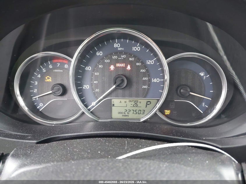 2014 Toyota Corolla VIN 5YFBURHE5EP080488 IAAI salvage auction — NORMAL WEAR, Clear - Dealer Only (California), sold $2,250 on 2026-07-29 (photo 7)