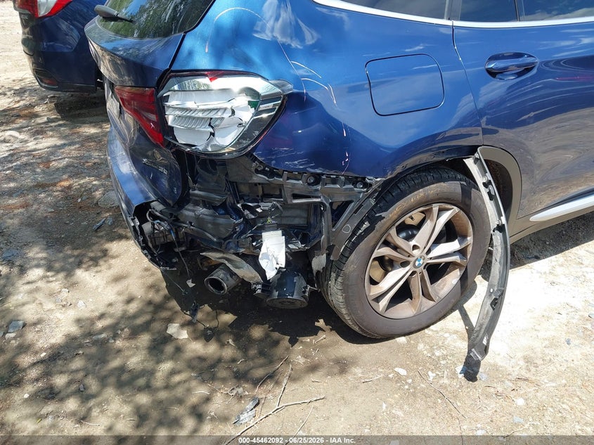 2021 BMW X3 VIN 5UXTY5C01M9G83926 IAAI salvage auction — RIGHT REAR, Salvage (Massachusetts), sold $6,600 on 2026-07-28 (photo 6)