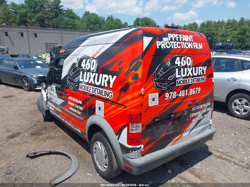 2013 Ford Transit VIN NM0LS7AN9DT138552 IAAI salvage auction — FRONT END, Clear (Massachusetts), sold $1,150 on 2026-07-31 (photo 3)