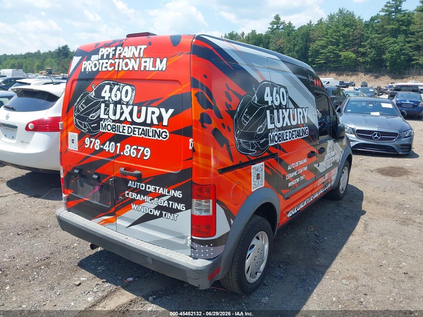 2013 Ford Transit VIN NM0LS7AN9DT138552 IAAI salvage auction — FRONT END, Clear (Massachusetts), sold $1,150 on 2026-07-31 (photo 4)