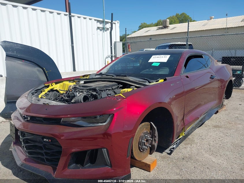2018 Chevrolet Camaro VIN 1G1FK1R6XJ0139323 IAAI salvage auction — THEFT, Salvage (California), sold $10,000 on 2026-07-28 (photo 2)