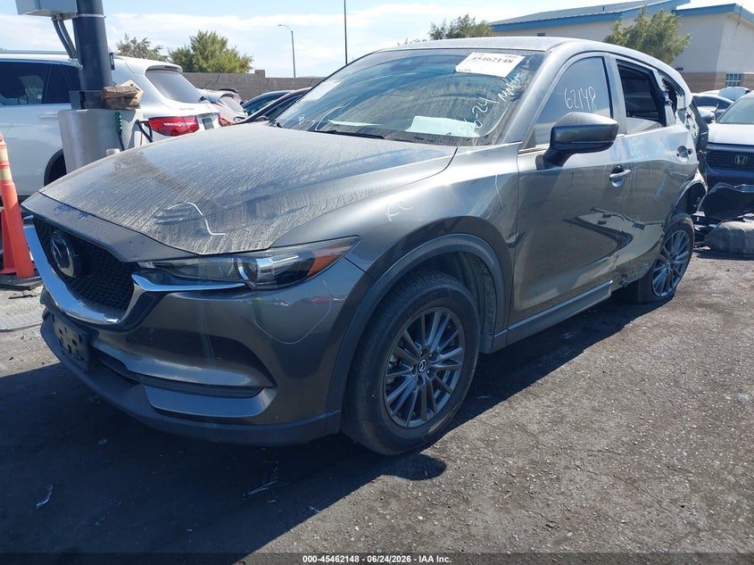 2021 Mazda Cx-5 VIN JM3KFBCM2M0449047 IAAI salvage auction — LEFT REAR, Salvage Title, sold $3,850 on 2026-07-16 (photo 2)
