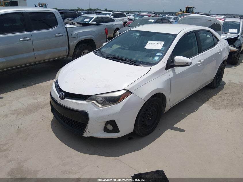 2016 Toyota Corolla VIN 5YFBURHE0GP446912 IAAI salvage auction — REAR END, Salvage (Texas), sold $2,000 on 2026-07-21 (photo 2)