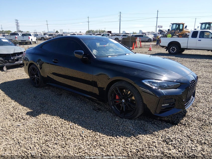 2021 BMW 4er VIN WBA53AP01MCF74765 — IAAI salvage auction photo
