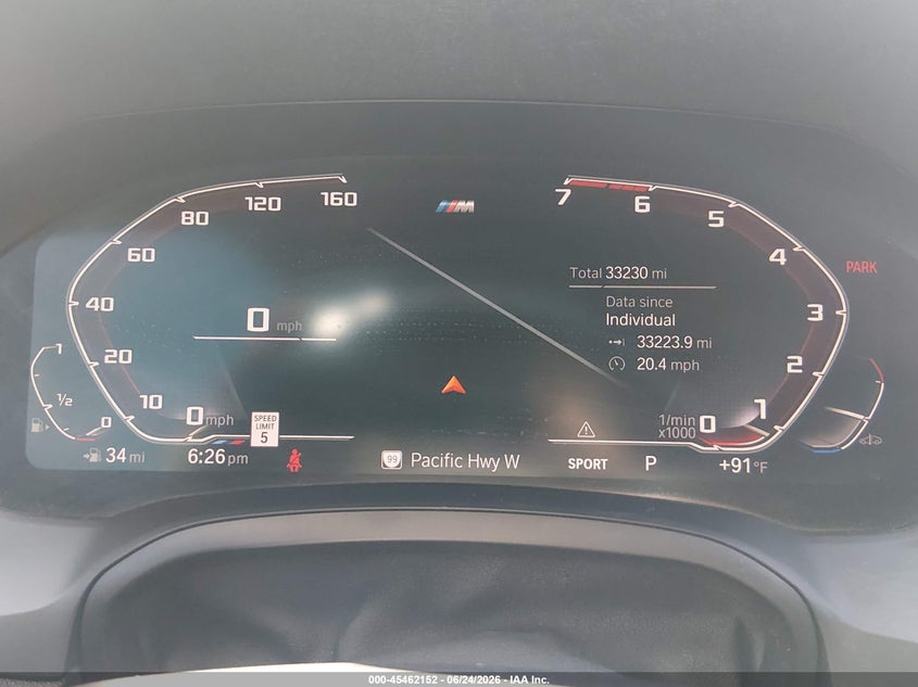 2021 BMW 4er VIN WBA53AP01MCF74765 IAAI salvage auction — UNDERCARRIAGE, Salvage (Oregon), sold $20,250 on 2026-08-17 (photo 7)