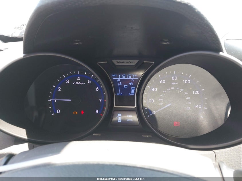 2013 Hyundai Veloster VIN KMHTC6AE9DU125851 IAAI salvage auction — FRONT END, Salvage Title, sold $25 on 2026-07-21 (photo 7)