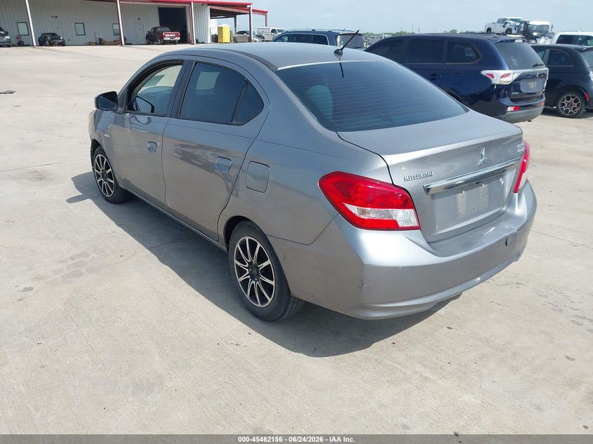 2017 Mitsubishi Mirage VIN ML32F3FJ3HHF06904 IAAI salvage auction — FRONT END, Salvage (Texas), sold $775 on 2026-07-10 (photo 3)
