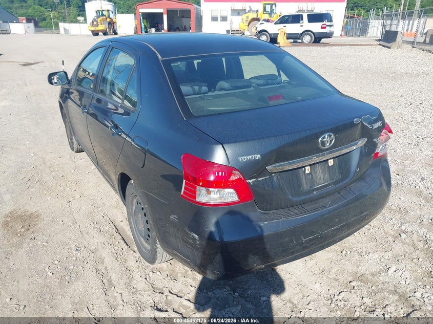 2007 Toyota Yaris VIN JTDBT923871083533 IAAI salvage auction — RIGHT REAR, Salvage (Pennsylvania), sold $800 on 2026-07-07 (photo 3)