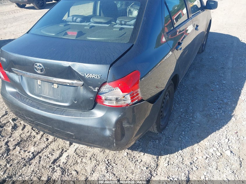 2007 Toyota Yaris VIN JTDBT923871083533 IAAI salvage auction — RIGHT REAR, Salvage (Pennsylvania), sold $800 on 2026-07-07 (photo 6)