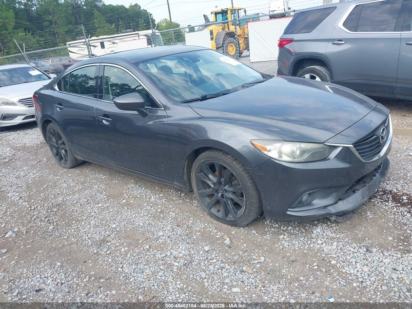 2014 Mazda 6 VIN JM1GJ1W6XE1123318 IAAI salvage auction — NORMAL WEAR, Clear (Alabama), sold $1,250 on 2026-07-10 (photo 1)