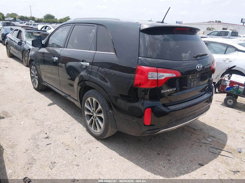 2015 Kia Sorento VIN 5XYKW4A72FG639638 IAAI salvage auction — UNDERCARRIAGE, Salvage (Texas), sold $1,800 on 2026-07-08 (photo 3)