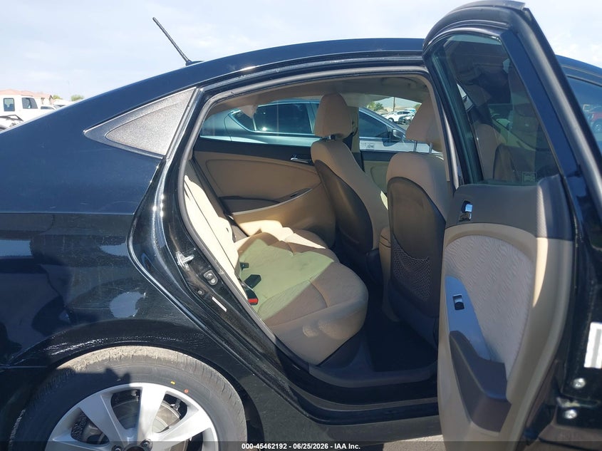 2012 Hyundai Accent VIN KMHCU4AE2CU137016 IAAI salvage auction — RIGHT FRONT, Salvage (Arizona), sold $200 on 2026-07-28 (photo 8)