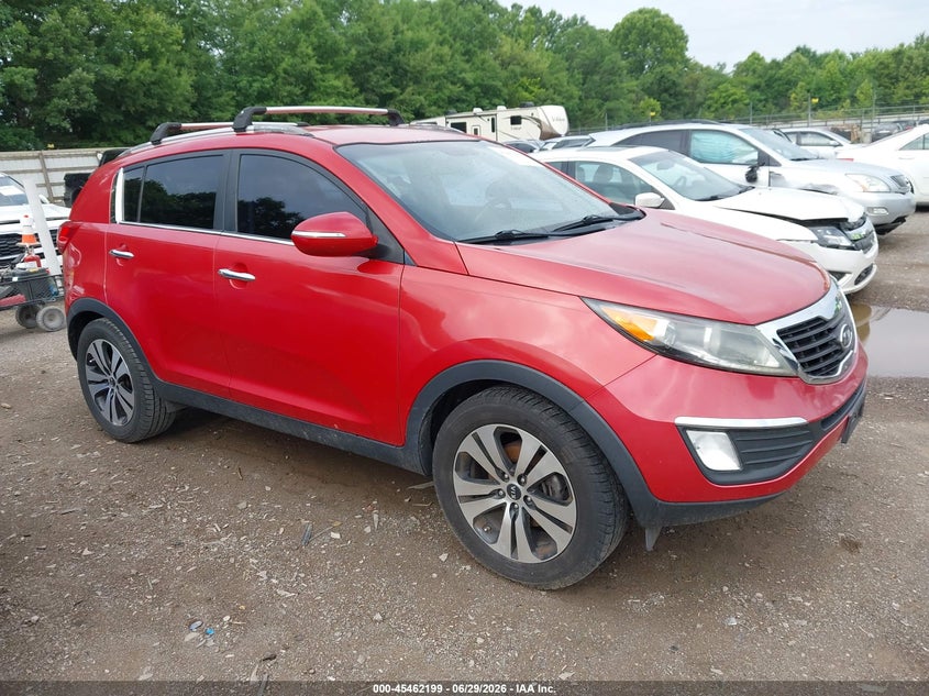 2012 Kia Sportage VIN KNDPC3A23C7329200 IAAI salvage auction — NORMAL WEAR, Clear (Virginia), sold $1,400 on 2026-07-29 (photo 1)