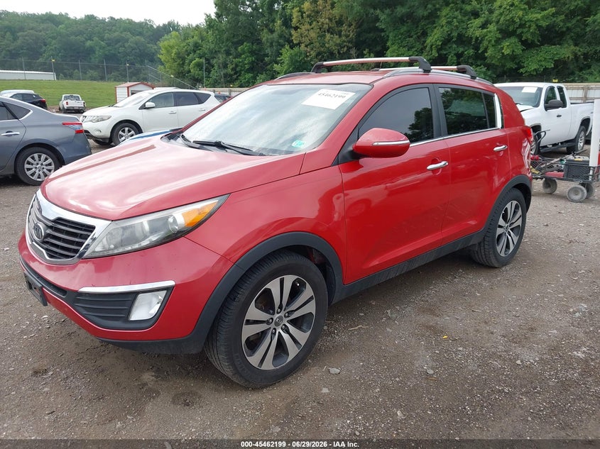 2012 Kia Sportage VIN KNDPC3A23C7329200 IAAI salvage auction — NORMAL WEAR, Clear (Virginia), sold $1,400 on 2026-07-29 (photo 2)