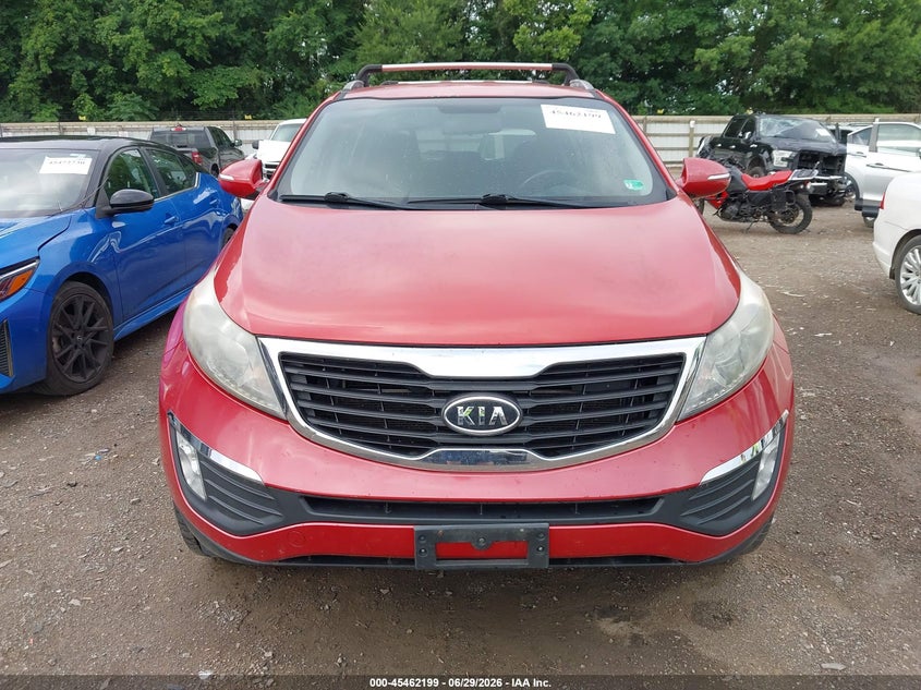 2012 Kia Sportage VIN KNDPC3A23C7329200 IAAI salvage auction — NORMAL WEAR, Clear (Virginia), sold $1,400 on 2026-07-29 (photo 6)