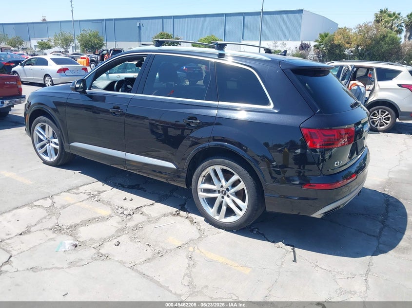 2018 Audi Q7 VIN WA1VAAF72JD029727 IAAI salvage auction — NORMAL WEAR, Clear - Dealer Only (California), sold $3,950 on 2026-07-29 (photo 3)