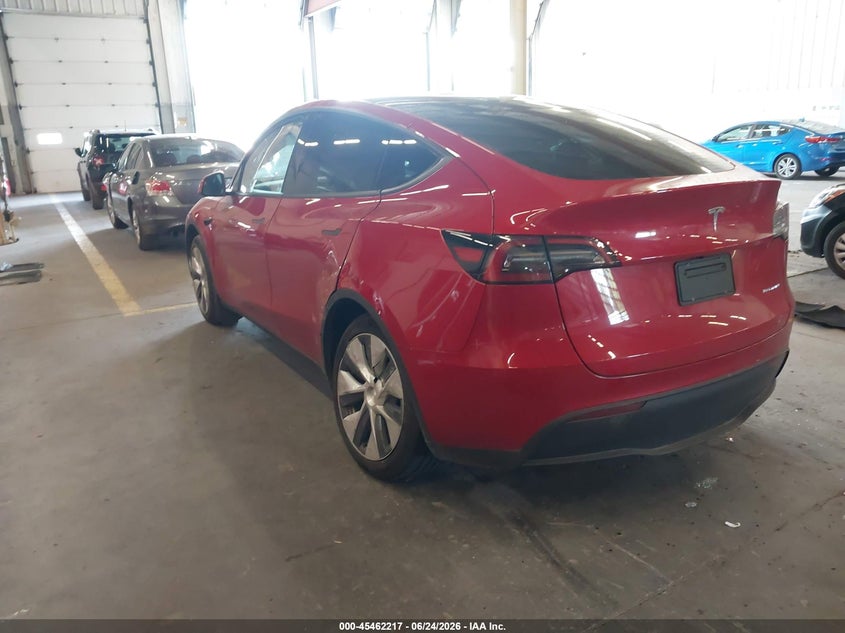 2023 Tesla Model y VIN 7SAYGDEE7PF798294 IAAI salvage auction — LEFT SIDE, Salvage (Oregon), sold $10,800 on 2026-08-28 (photo 3)