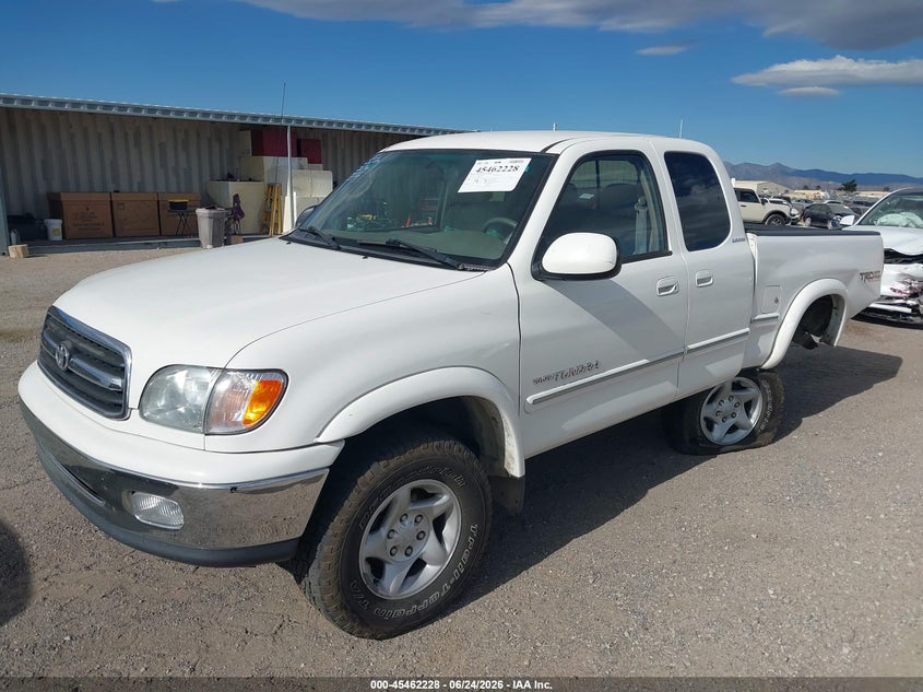 2002 Toyota Tundra VIN 5TBRT38132S230329 IAAI salvage auction — REAR END, Salvage (California), sold $1,400 on 2026-07-22 (photo 2)