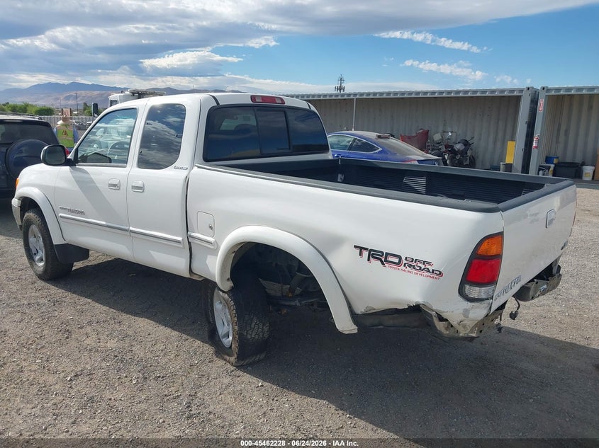 2002 Toyota Tundra VIN 5TBRT38132S230329 IAAI salvage auction — REAR END, Salvage (California), sold $1,400 on 2026-07-22 (photo 3)