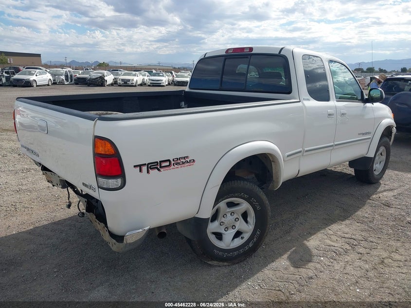 2002 Toyota Tundra VIN 5TBRT38132S230329 IAAI salvage auction — REAR END, Salvage (California), sold $1,400 on 2026-07-22 (photo 4)