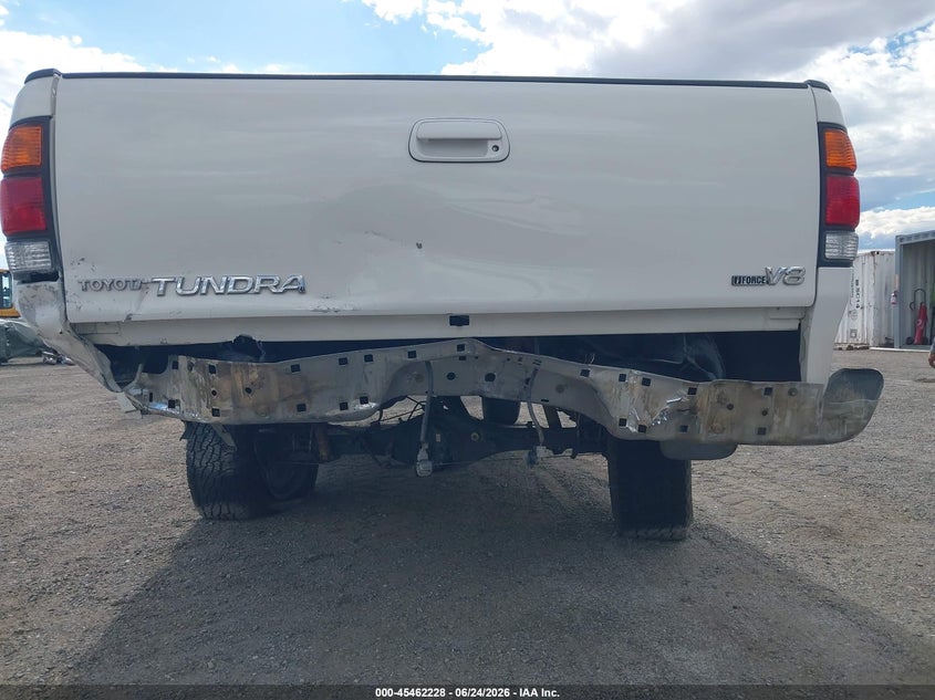 2002 Toyota Tundra VIN 5TBRT38132S230329 IAAI salvage auction — REAR END, Salvage (California), sold $1,400 on 2026-07-22 (photo 6)