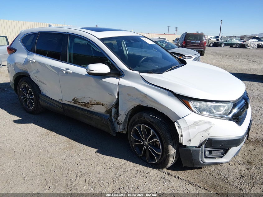 2020 Honda Cr-v VIN 2HKRW1H52LH410172 IAAI salvage auction — SIDE, Salvage (California), sold $5,800 on 2026-07-09 (photo 1)