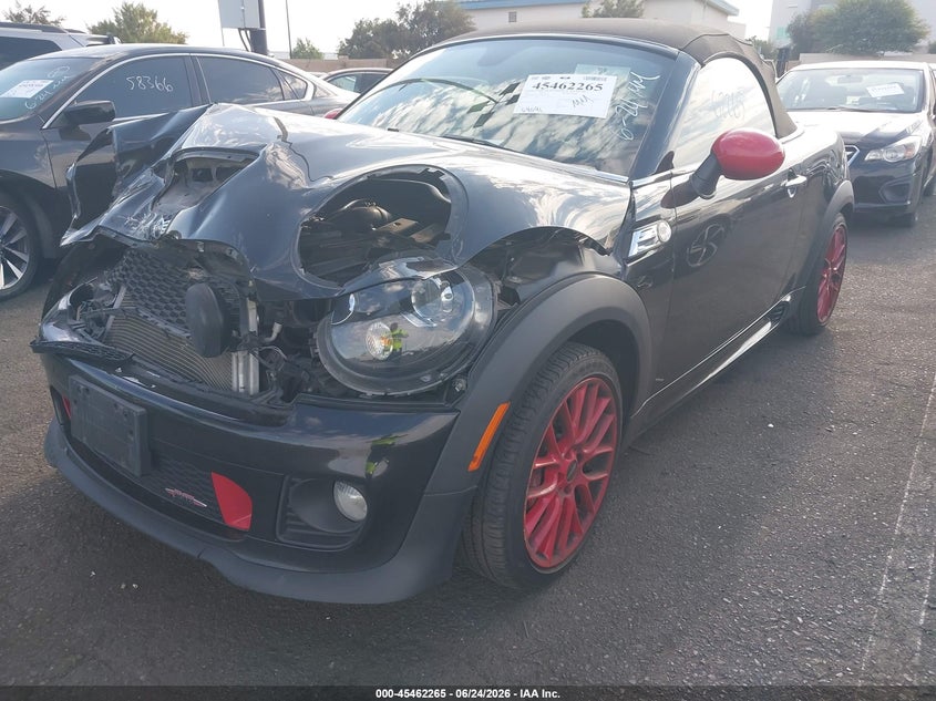 2013 Mini Roadster VIN WMWSY9C52DT626521 IAAI salvage auction — FRONT END, Salvage Title, sold $2,050 on 2026-07-17 (photo 2)