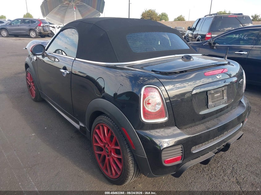 2013 Mini Roadster VIN WMWSY9C52DT626521 IAAI salvage auction — FRONT END, Salvage Title, sold $2,050 on 2026-07-17 (photo 3)