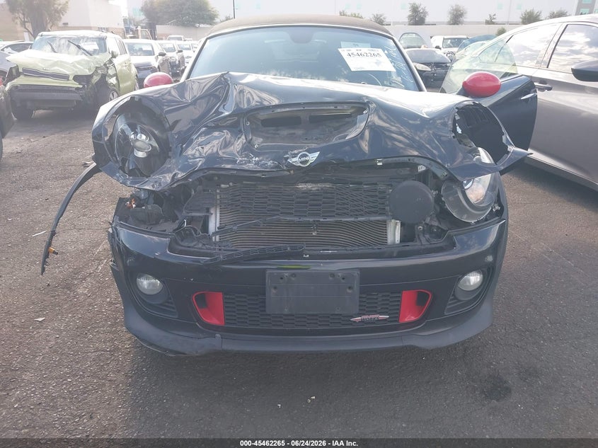 2013 Mini Roadster VIN WMWSY9C52DT626521 IAAI salvage auction — FRONT END, Salvage Title, sold $2,050 on 2026-07-17 (photo 6)