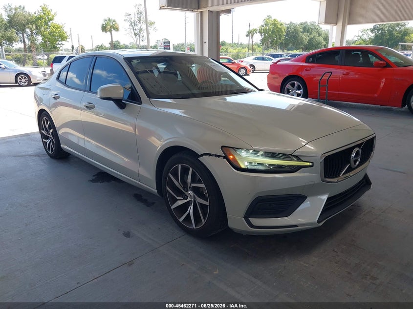 2019 Volvo S60 VIN 7JRA22TKXKG006701 IAAI salvage auction — REAR END, Rebuildable (Florida), sold $4,850 on 2026-07-09 (photo 1)