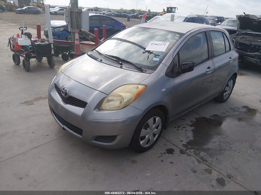2010 Toyota Yaris VIN JTDKT4K34A5295297 IAAI salvage auction — NORMAL WEAR, Original (Texas), sold $1,850 on 2026-07-07 (photo 2)