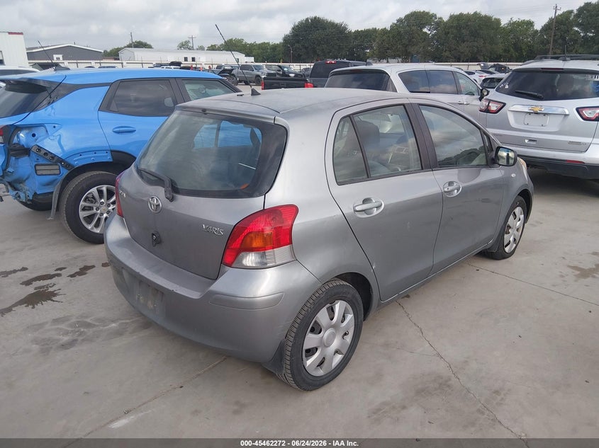 2010 Toyota Yaris VIN JTDKT4K34A5295297 IAAI salvage auction — NORMAL WEAR, Original (Texas), sold $1,850 on 2026-07-07 (photo 4)