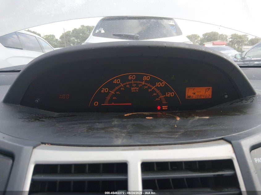 2010 Toyota Yaris VIN JTDKT4K34A5295297 IAAI salvage auction — NORMAL WEAR, Original (Texas), sold $1,850 on 2026-07-07 (photo 7)