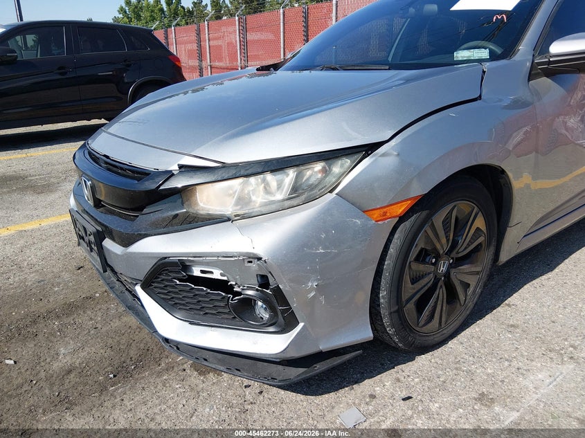 2018 Honda Civic VIN SHHFK7H55JU422957 IAAI salvage auction — LEFT FRONT, Salvage (California), sold $3,400 on 2026-07-21 (photo 6)