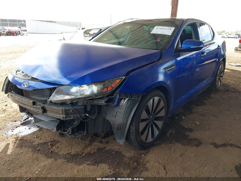 2012 Kia Optima VIN 5XXGR4A66CG020335 IAAI salvage auction — FRONT END, Salvage (Arizona), sold $350 on 2026-07-21 (photo 2)