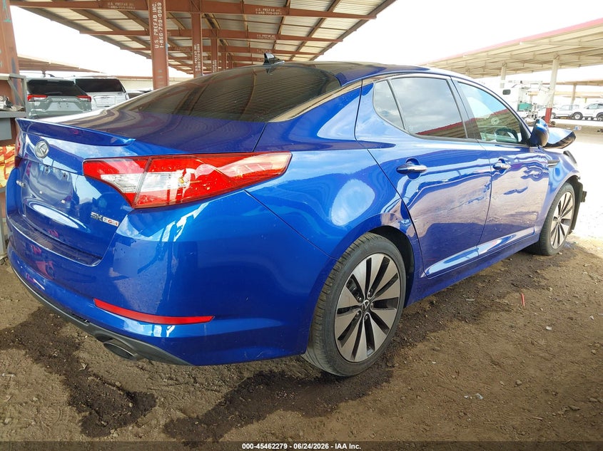 2012 Kia Optima VIN 5XXGR4A66CG020335 IAAI salvage auction — FRONT END, Salvage (Arizona), sold $350 on 2026-07-21 (photo 4)
