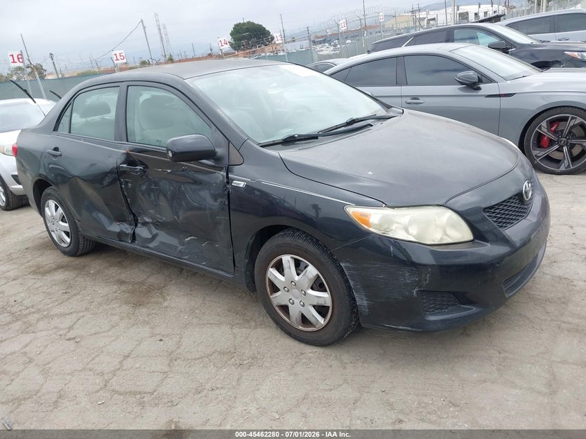 2009 Toyota Corolla VIN JTDBL40E699085633 IAAI salvage auction — RIGHT SIDE, Salvage (California), sold $1,375 on 2026-07-15 (photo 1)
