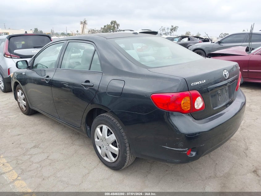 2009 Toyota Corolla VIN JTDBL40E699085633 IAAI salvage auction — RIGHT SIDE, Salvage (California), sold $1,375 on 2026-07-15 (photo 3)