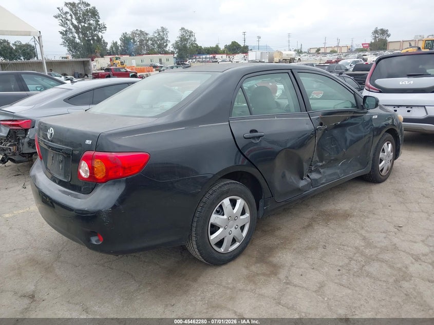 2009 Toyota Corolla VIN JTDBL40E699085633 IAAI salvage auction — RIGHT SIDE, Salvage (California), sold $1,375 on 2026-07-15 (photo 4)