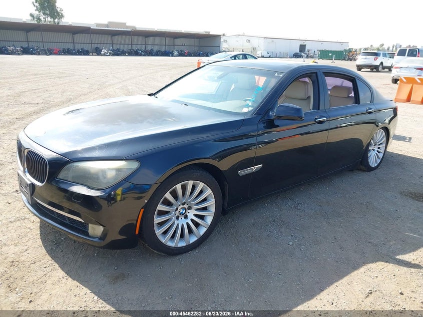 2009 BMW 7er VIN WBAKB83569CY61295 IAAI salvage auction — NORMAL WEAR, Clear - Dealer Only (California), sold $750 on 2026-07-13 (photo 2)