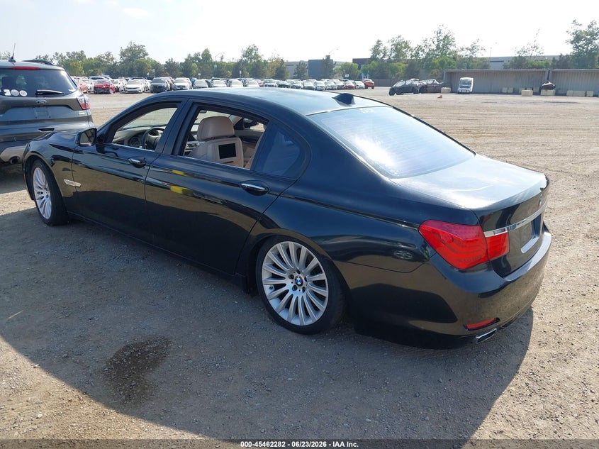 2009 BMW 7er VIN WBAKB83569CY61295 IAAI salvage auction — NORMAL WEAR, Clear - Dealer Only (California), sold $750 on 2026-07-13 (photo 3)