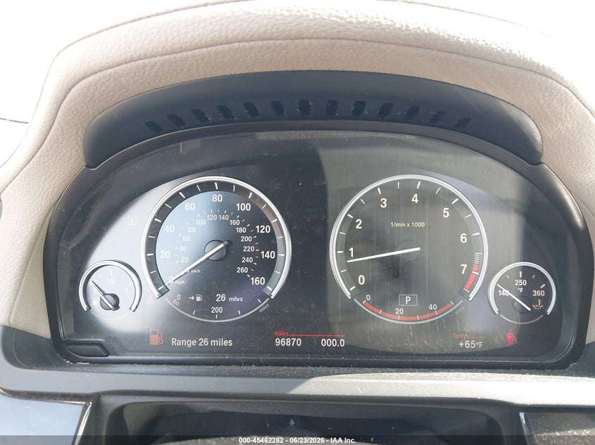 2009 BMW 7er VIN WBAKB83569CY61295 IAAI salvage auction — NORMAL WEAR, Clear - Dealer Only (California), sold $750 on 2026-07-13 (photo 7)