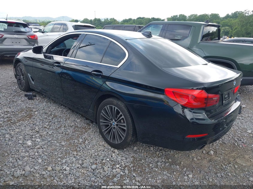 2019 BMW 5er VIN WBAJA5C53KWW07660 IAAI salvage auction — UNKNOWN, Salvage (Tennessee), sold $10,100 on 2026-07-23 (photo 3)