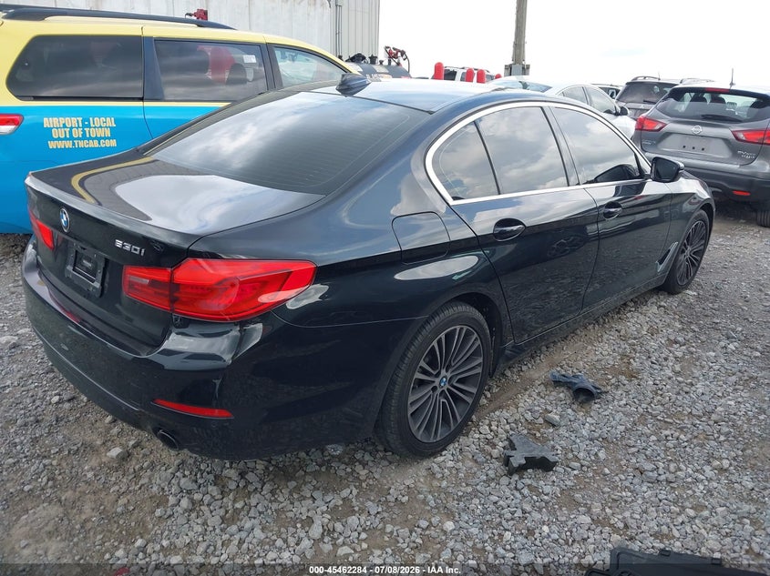 2019 BMW 5er VIN WBAJA5C53KWW07660 IAAI salvage auction — UNKNOWN, Salvage (Tennessee), sold $10,100 on 2026-07-30 (photo 4)